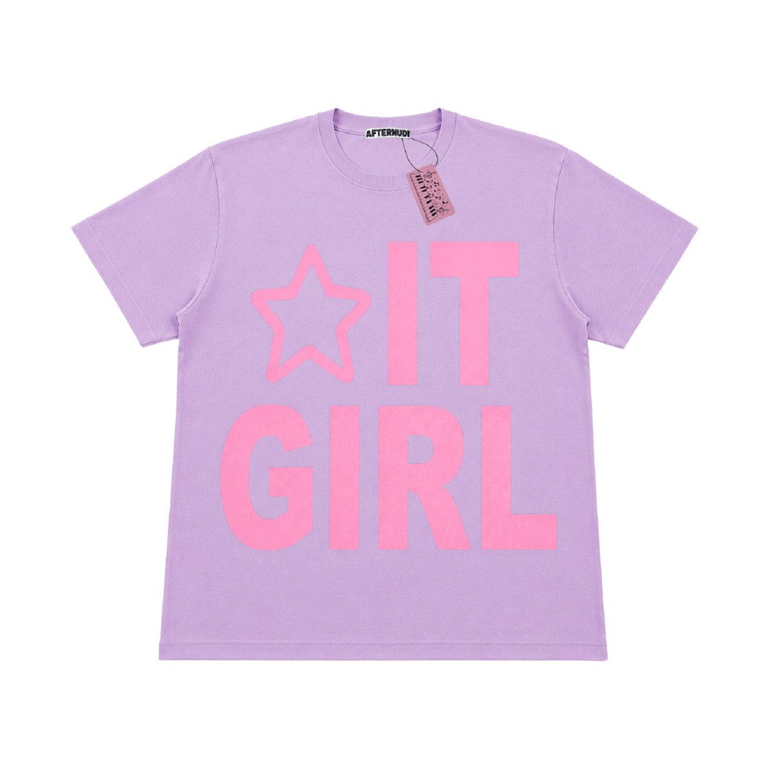 에프터누드 잇 걸 티 퍼플(Afternude It Girl Tee Purple)
