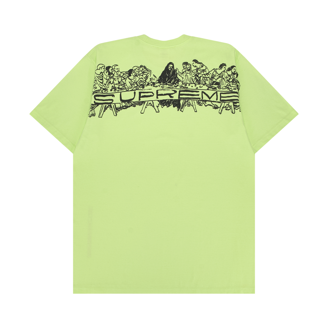 슈프림 서퍼 티셔츠 브라이트 옐로우 - 26SS(Supreme Supper T-Shirt Bright Yellow - 26SS) - 1