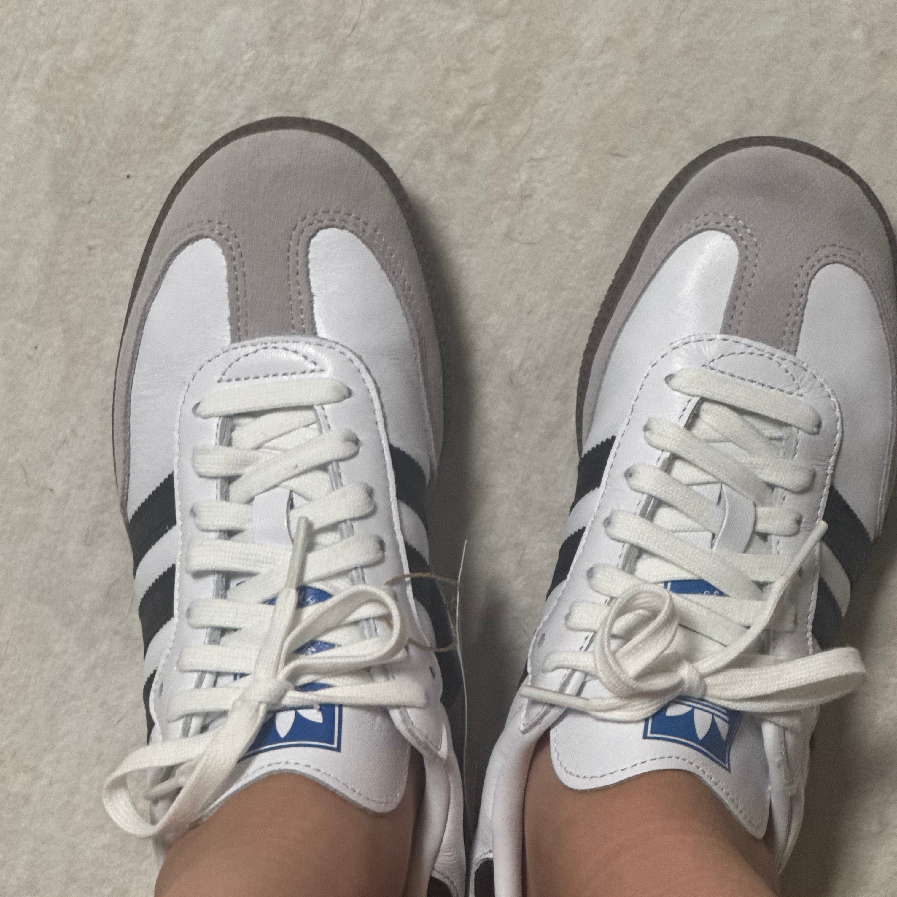 Adidas Samba OG Cloud White 착용 스타일