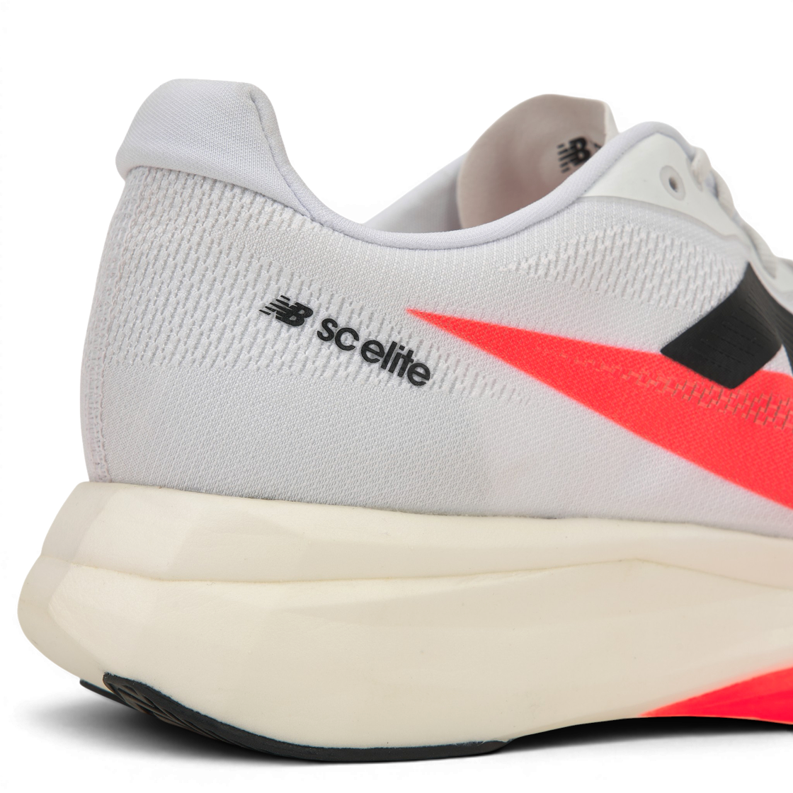 뉴발란스 퓨어셀 SC 엘리트 v5 얼젠트 레드 화이트 블랙 - 2E 와이드(New Balance FuelCell SC Elite v5 Urgent Red White Black - 2E Wide) - 8