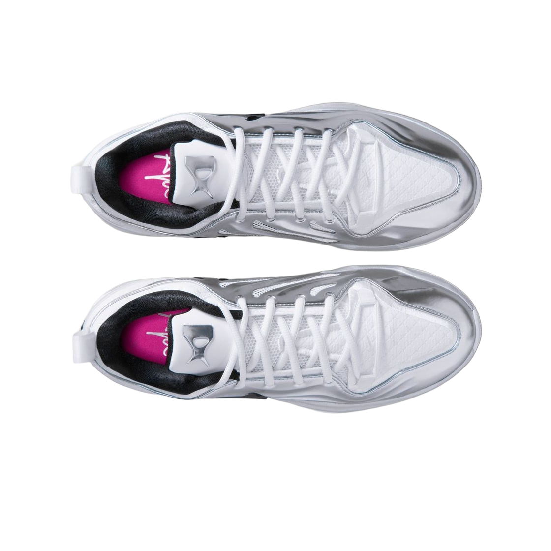 (W) 나이키 x 에이자 윌슨 에이투 EP 서밋 화이트 메탈릭 실버((W) Nike x A'ja Wilson A'Two EP Summit White Metallic Silver) - 2