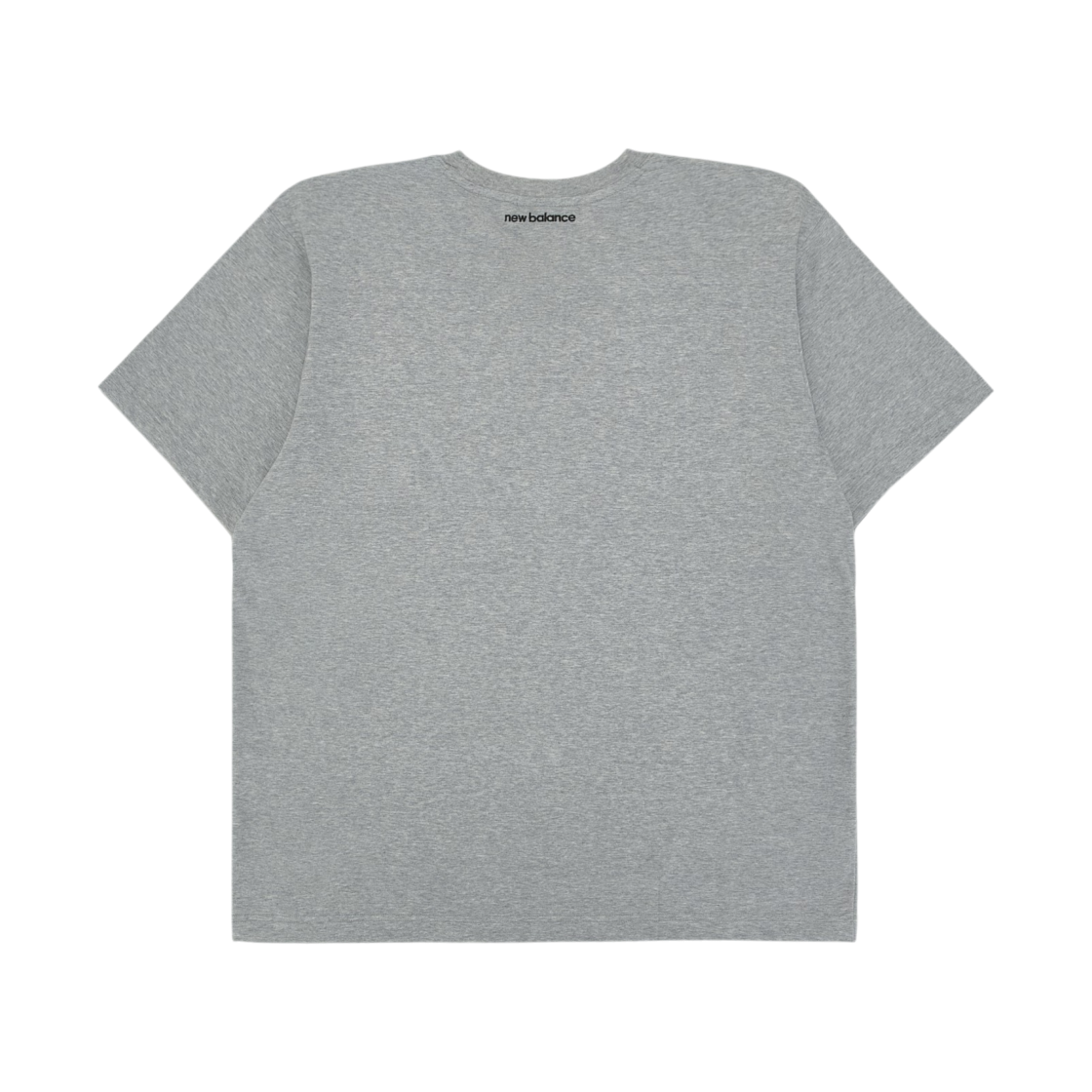 뉴발란스 에센셜 스몰 로고 티셔츠 멜란지 그레이(New Balance Essential Small Logo T-Shirt Melange Grey) - 2
