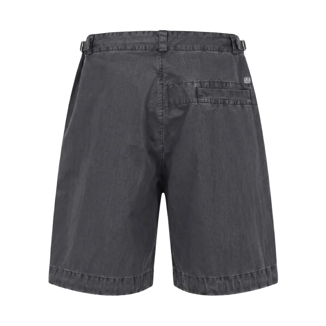 C.P. 컴퍼니 50 필리 왁스 카고 쇼츠 블랙 - 26SS(C.P. Company 50 Fili Wax Cargo Shorts Black - 26SS) - 2