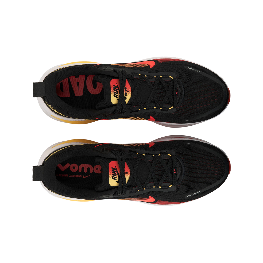나이키 보메로 18 블랙 라이트 크림슨(Nike Vomero 18 Black Light Crimson) - 5