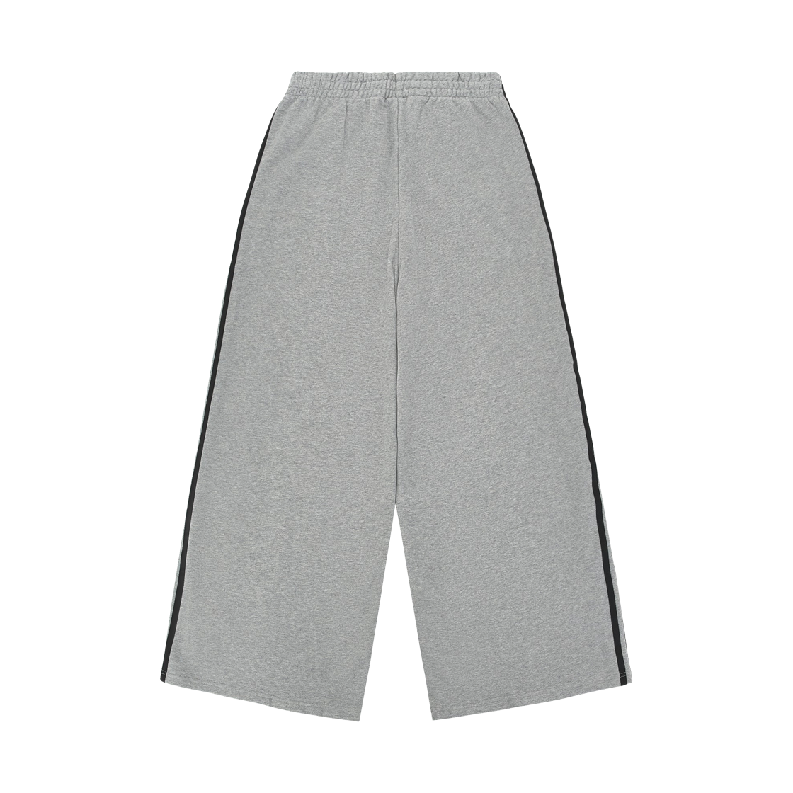 (W) 아디다스 아디컬러 삼선 와이드 스웨트팬츠 미디움 그레이 헤더 블랙 - KR 사이즈((W) Adidas Adicolor 3-Stripes Wide Sweatpants Medium Grey Heather Black - KR Sizing) - 2