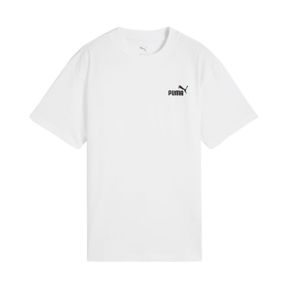 684920-02 (Kids) Puma Essentials Small No.1 Logo Relaxed T-Shirt White