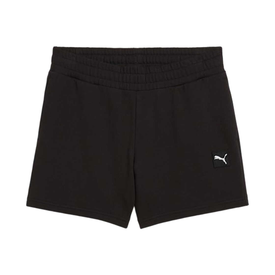 685020-01 (W) Puma Elevated Essentials 5 Inch Mid Rise Shorts Black