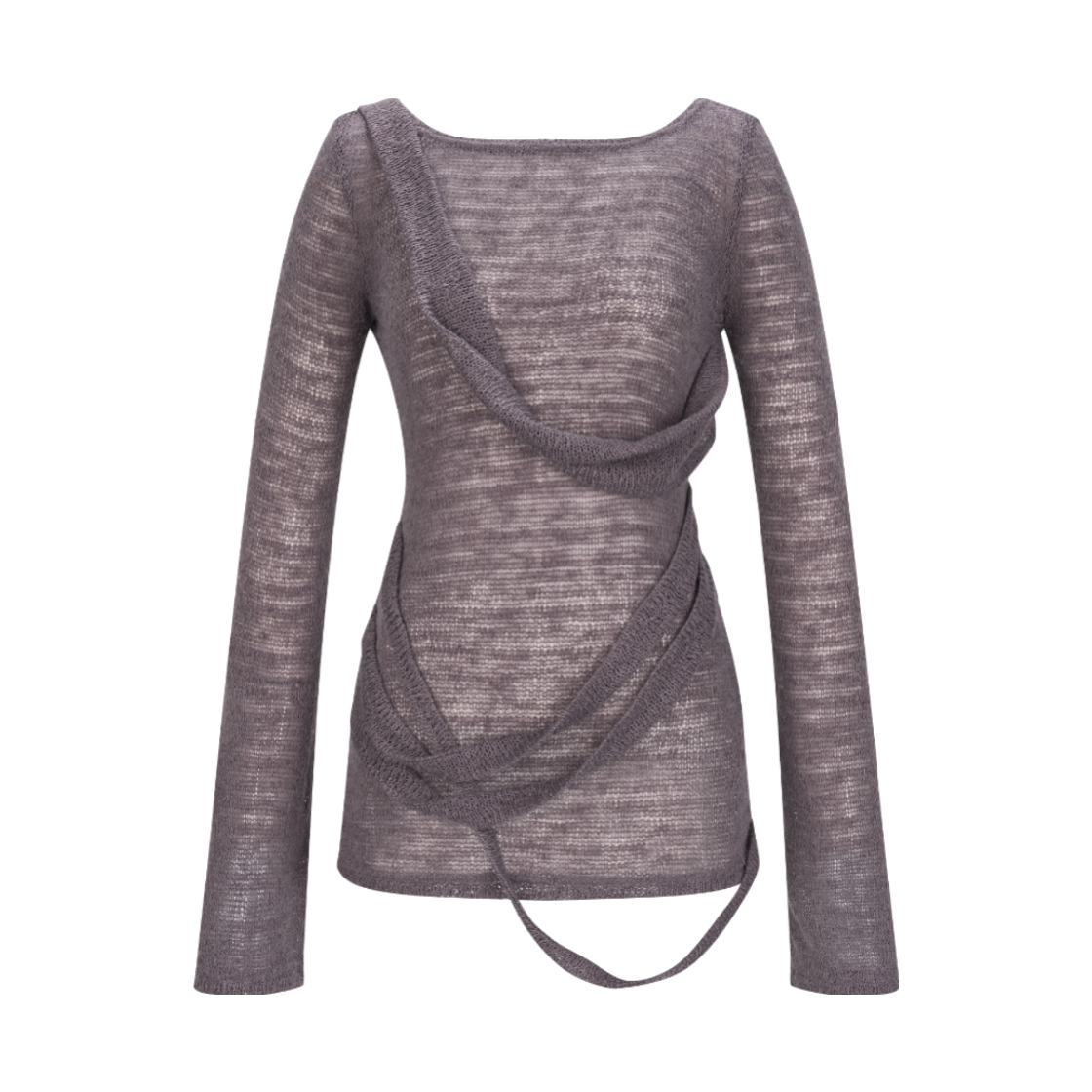 이유씨티 드레이프 백리스 니트 - 토프(EUCT Drape Backless Knit -Taupe) - 1