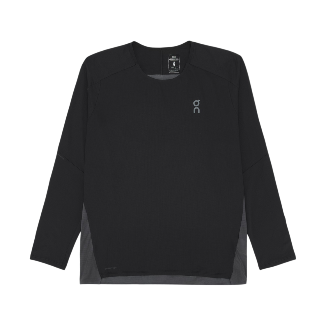 온 러닝 퍼포먼스 롱 티셔츠 블랙 이클립스(On Running Performance Long T-Shirt Black Eclipse) - 1