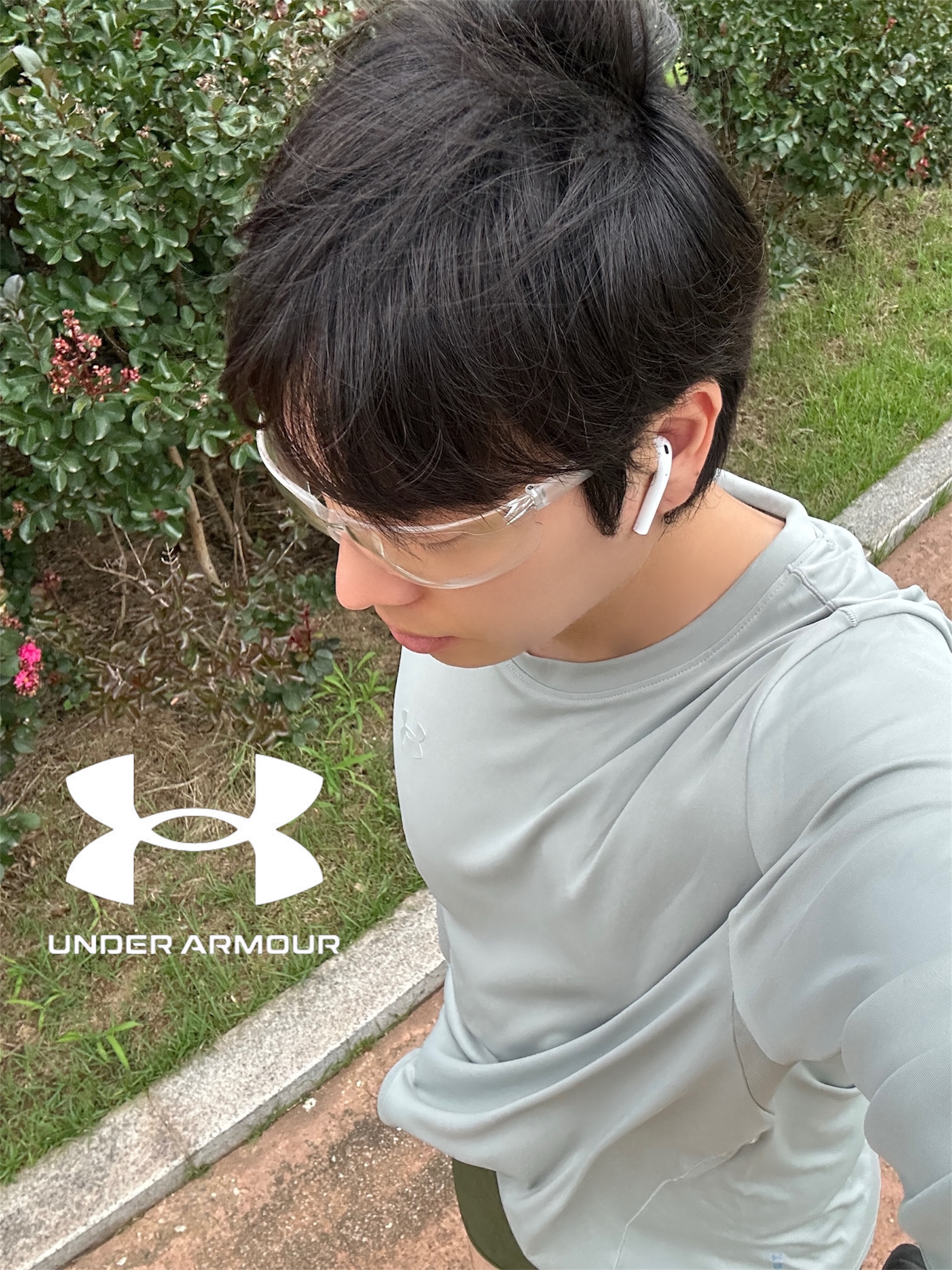 DECATHLON Rockrider Adult Cycling Sunglasses Category 0 ST 100, Adidas Adizero EVO SL Core Black Cloud White 착용 스타일 - 1
