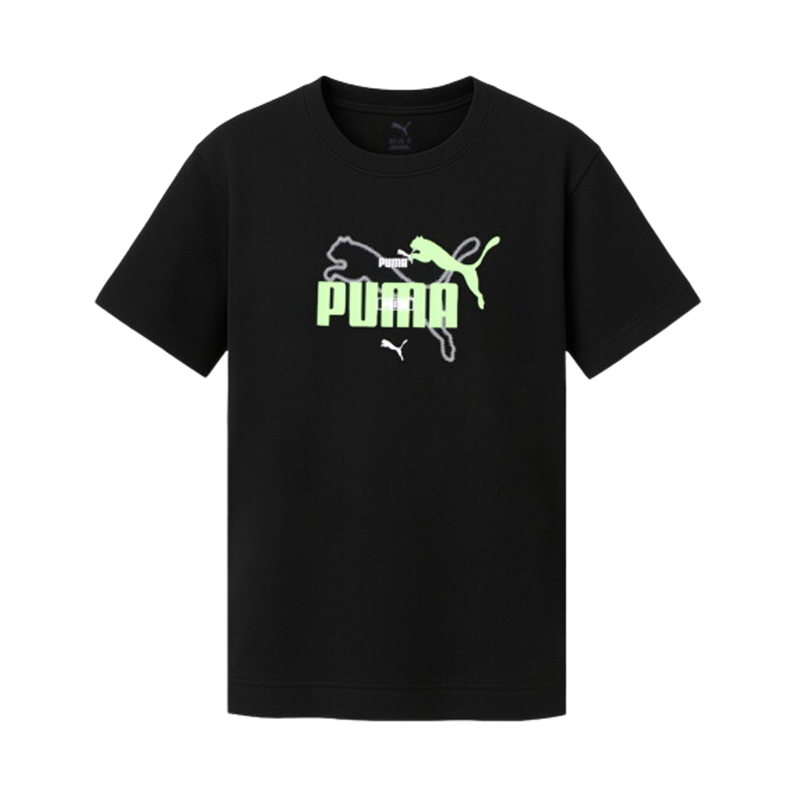 685795-01 (Kids) Puma Essentials Logo Lab Summer T-Shirt Black