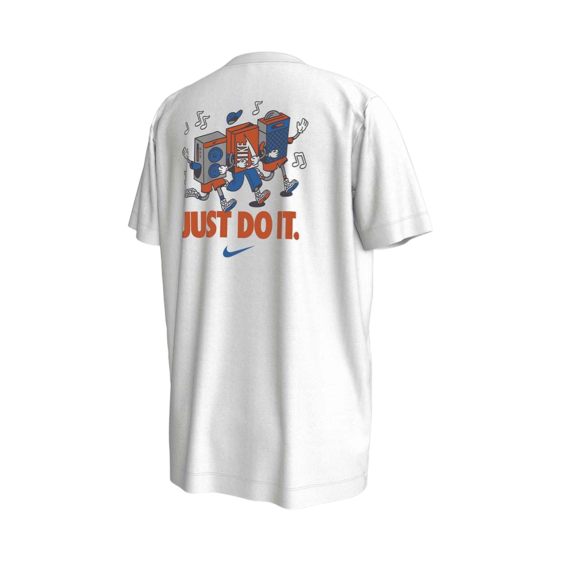 (키즈) 나이키 NSW JDI 뮤직 박시 티셔츠 화이트 (HM5660-100)((Kids) Nike NSW JDI Music Boxy T-Shirt White (HM5660-100)) - 2
