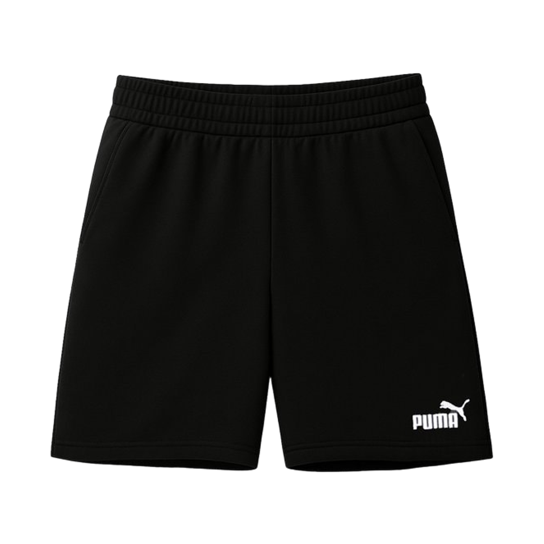 682646-01 Puma Elevated Essentials Shorts Black