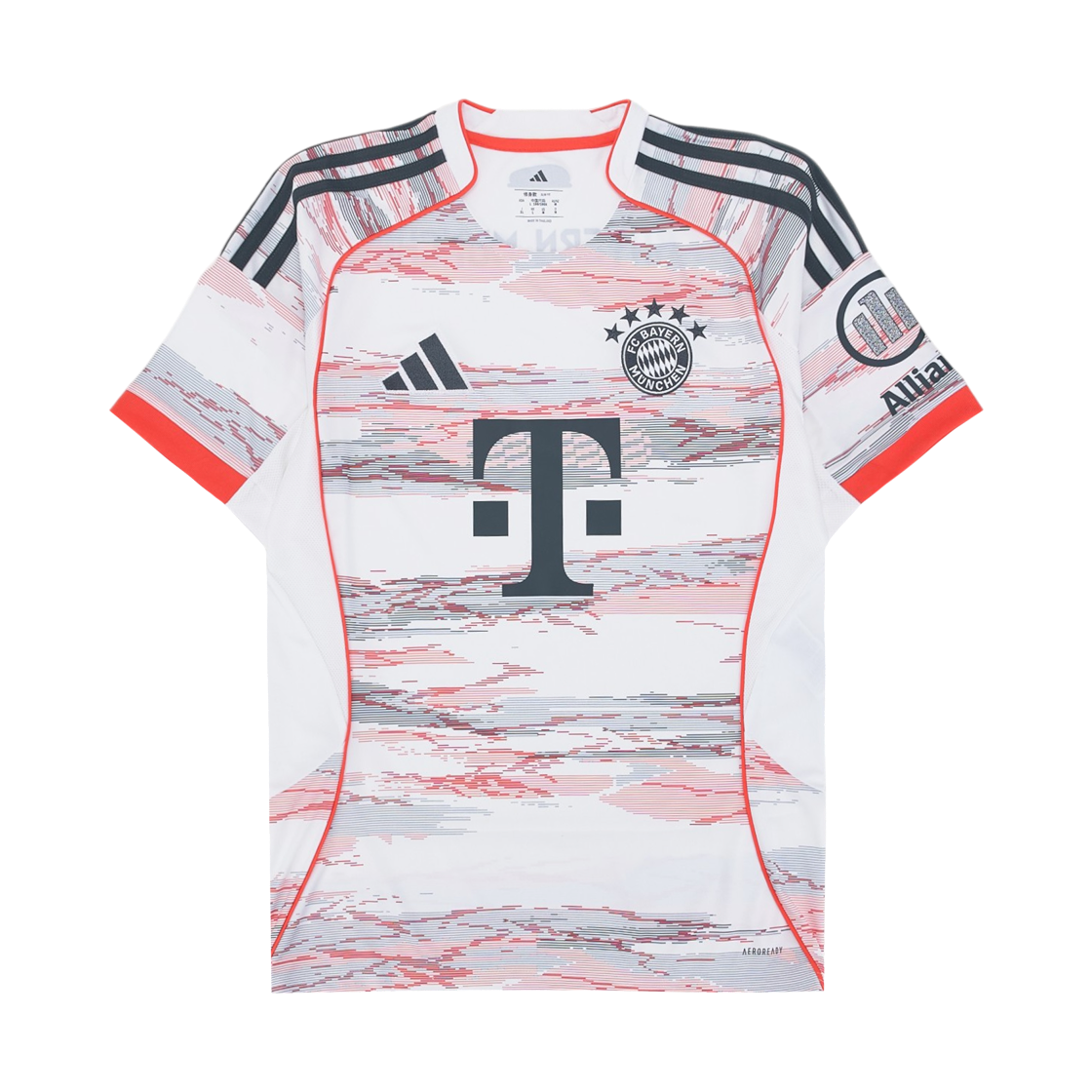 JJ2143 Adidas FC Bayern 2025/26 Away Jersey White - KR Sizing (Non Marking Ver.)