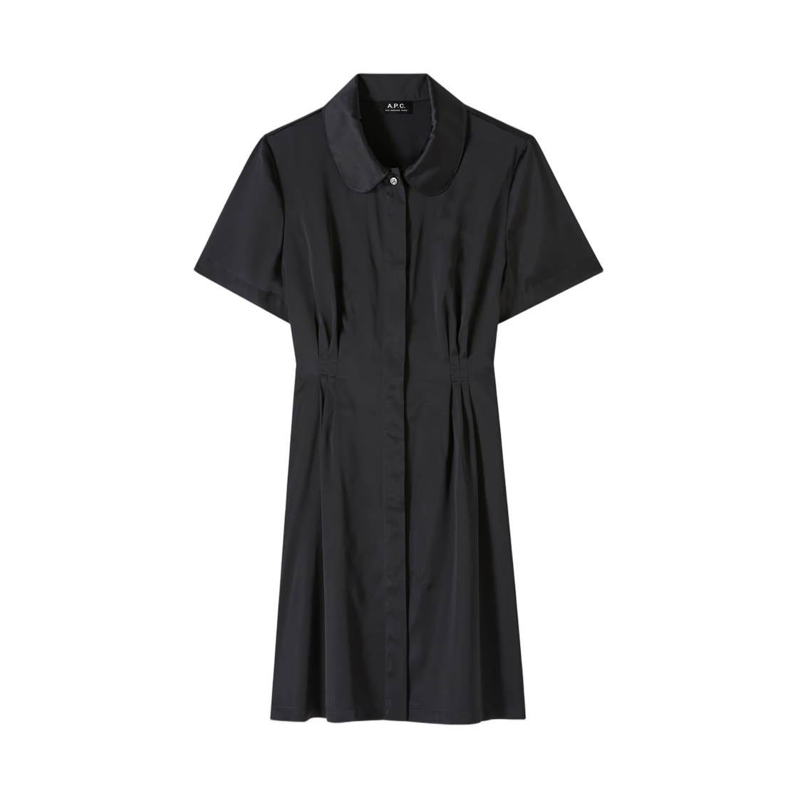 VIALQ-F35140-LZZ (W) A.P.C. Lilou Dress Noir