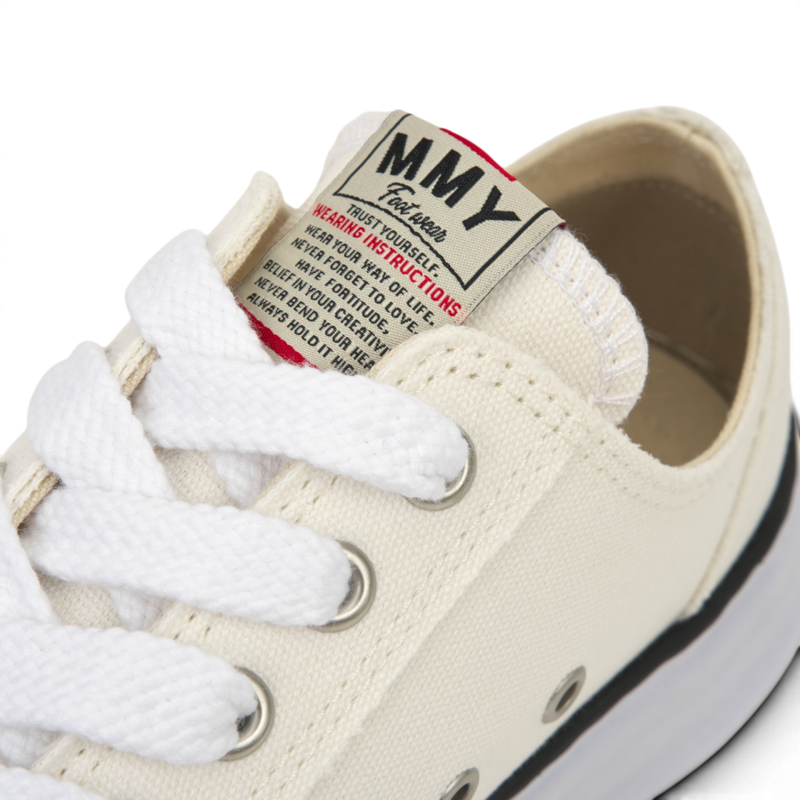 메종 미하라 야스히로 피터슨 OG 솔 캔버스 로우 스니커즈 화이트(Maison Mihara Yasuhiro Peterson OG Sole Canvas Low Sneakers White) - 7