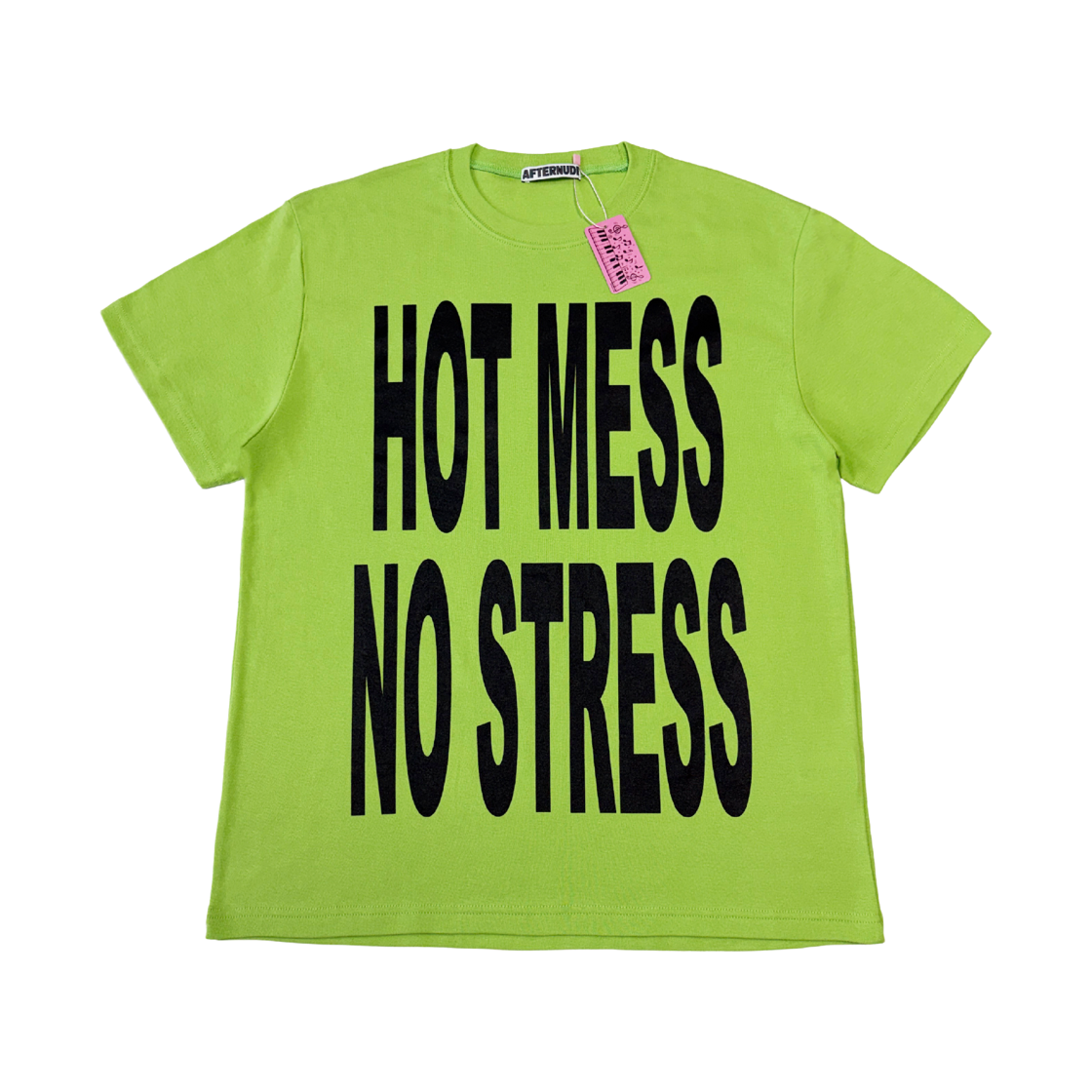 에프터누드 핫 메스 티 그린(Afternude Hot Mess Tee Green)