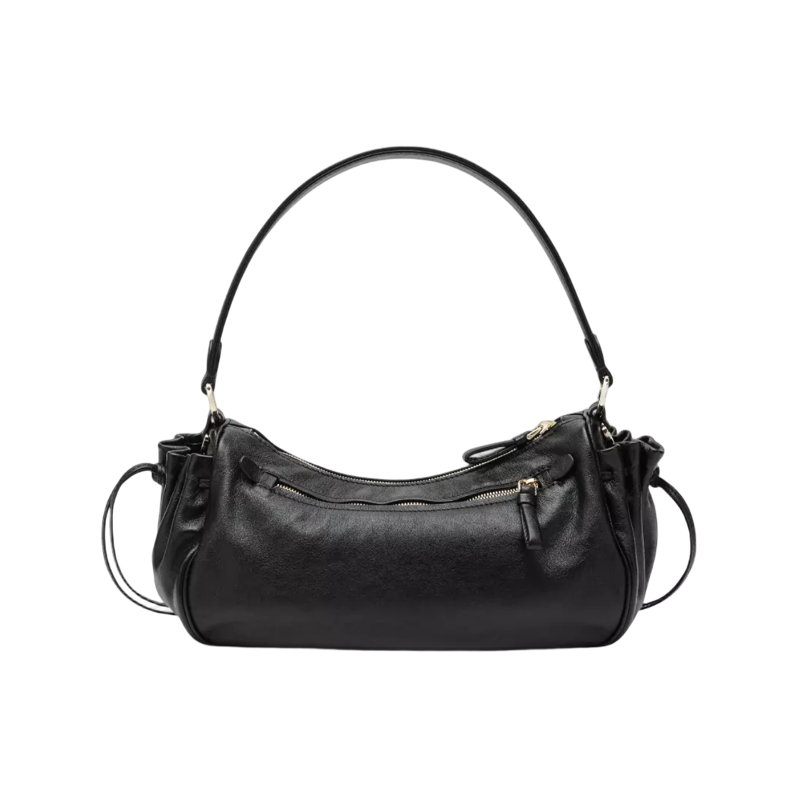 프라다 데지레 스몰 레더 백 블랙(Prada Desiree Small Leather Bag Black) - 2