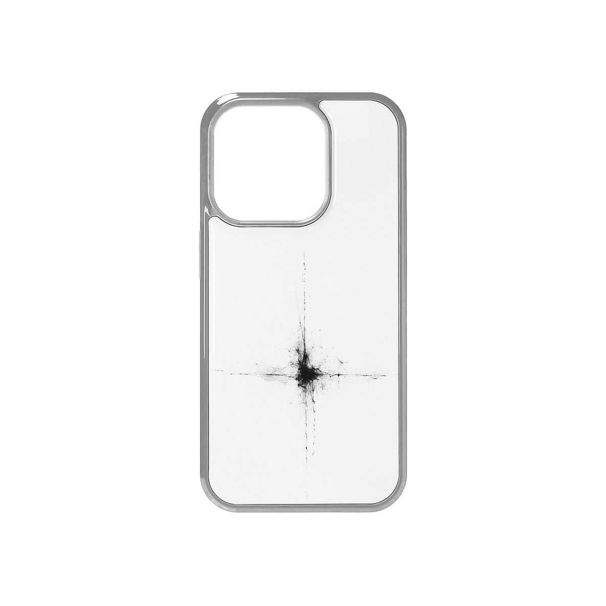 속담 공허함 실버 범퍼 폰케이스 (glass/magsafe)(SOKDAM EMPTINESS silver bumper case (glass/magsafe))