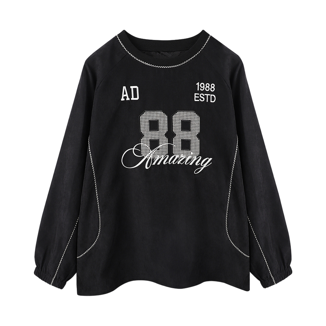 AD54TS08BK Avandress 88 Amazing Spring Suede Mtm Black