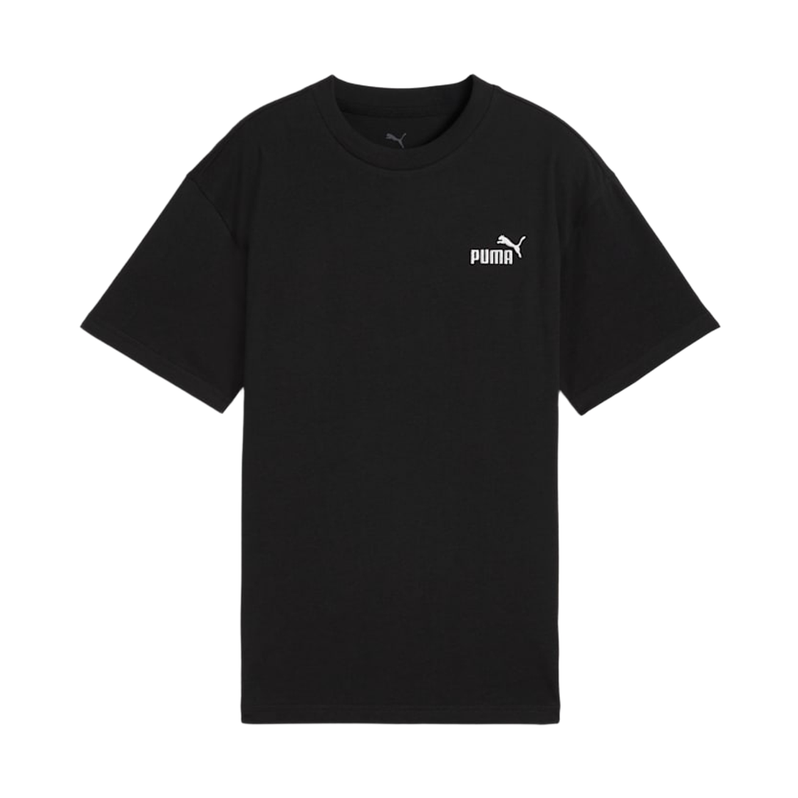 684920-01 (Kids) Puma Essentials Small No.1 Logo Relaxed T-Shirt Black