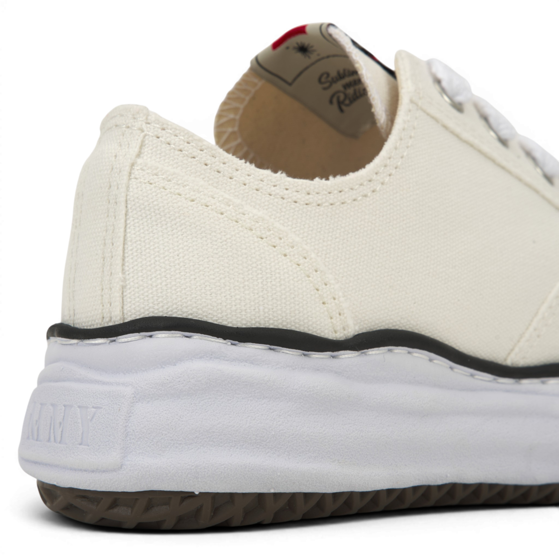 메종 미하라 야스히로 피터슨 OG 솔 캔버스 로우 스니커즈 화이트(Maison Mihara Yasuhiro Peterson OG Sole Canvas Low Sneakers White) - 8