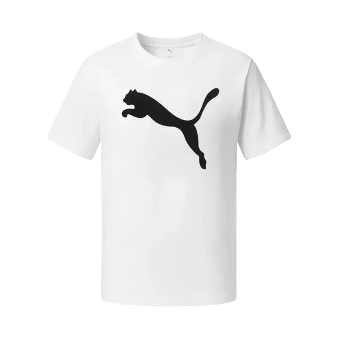 682536-02 Puma Essentials Logo T-Shirt White