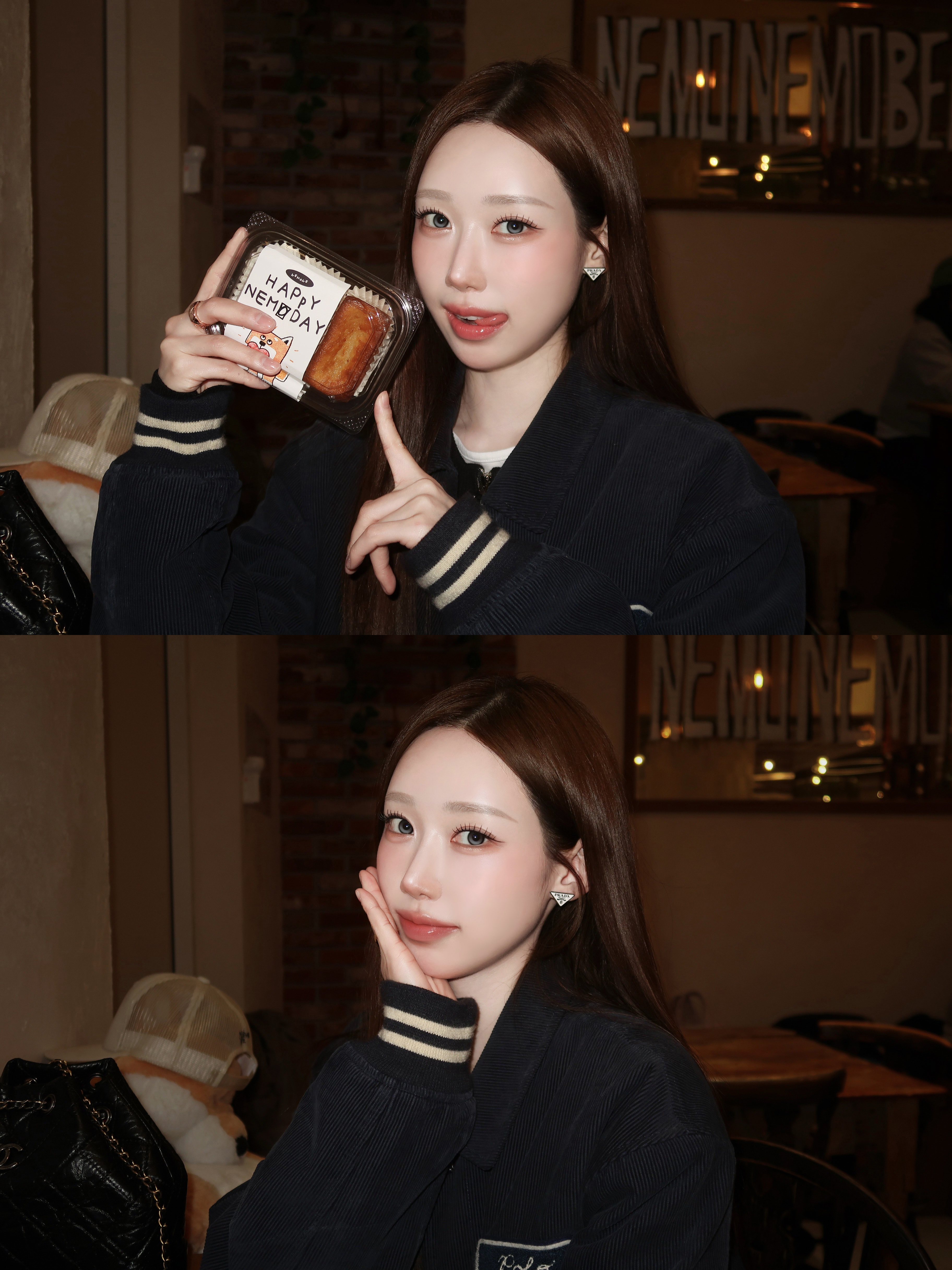 Hera Sensual Nude Gloss 462 Speechless 착용 스타일