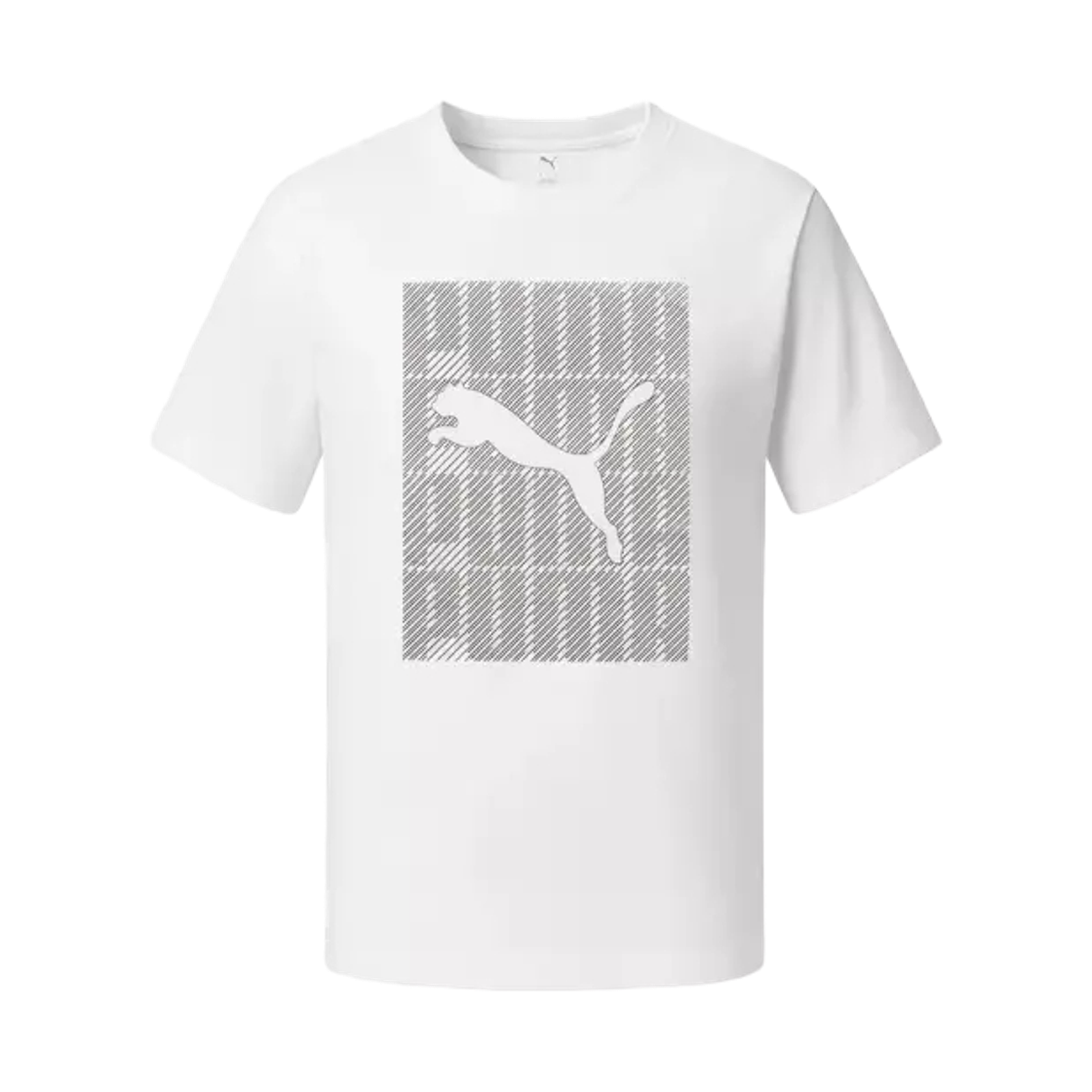 684825-02 Puma Graphic Wording T-Shirt White