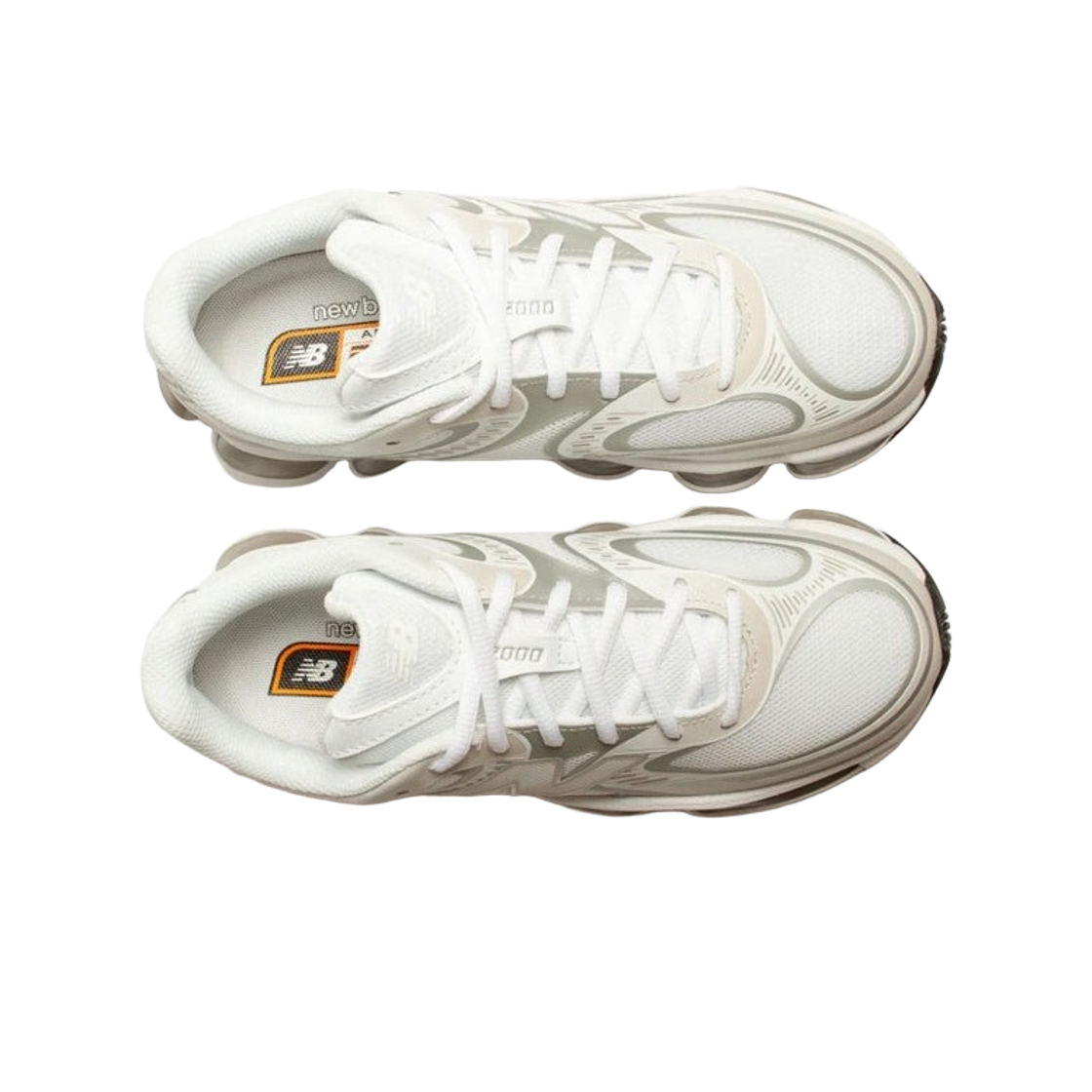 뉴발란스 2000 앱졸브 화이트 실버 메탈릭 - D 스탠다드(New Balance 2000 Abzorb White Silver Metallic - D Standard) - 2