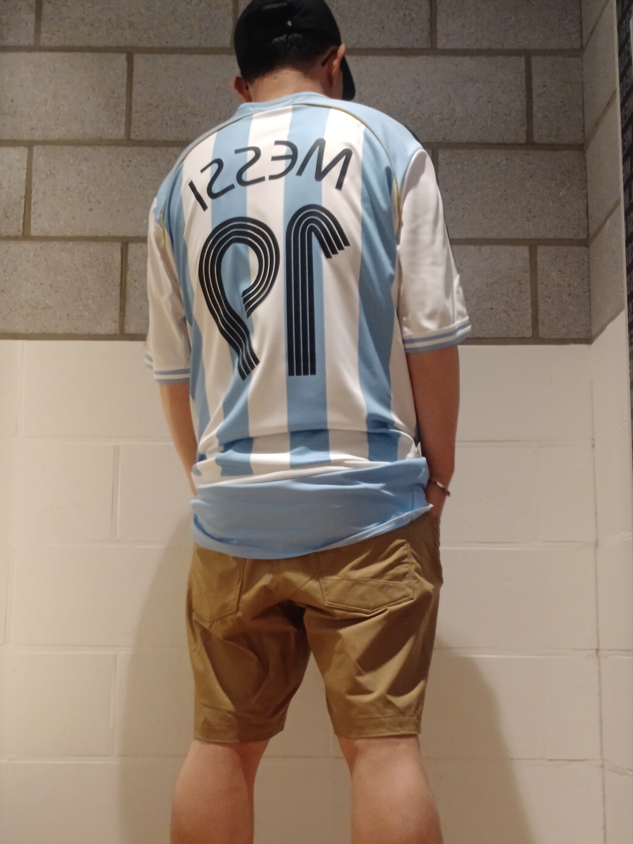 Adidas Argentina 2006 Home Jersey Messi White (Marking Ver.) - KR Sizing, Arc'teryx Kragg Cotton Short 9 Inch Canvas 착용 스타일 - 1