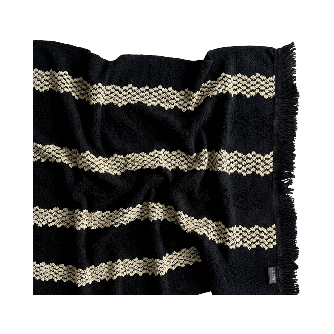 무성화 블랙 소로우 블랭킷 감성 차박 캠핑 담요 쇼파커버 125x200cm(MUSEONGHWA Black Sorrow Blanket Sensitive Camping Blanket Chopa Cover 125×200 cm)
