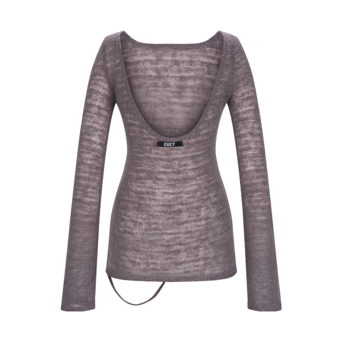이유씨티 드레이프 백리스 니트 - 토프(EUCT Drape Backless Knit -Taupe) - 2
