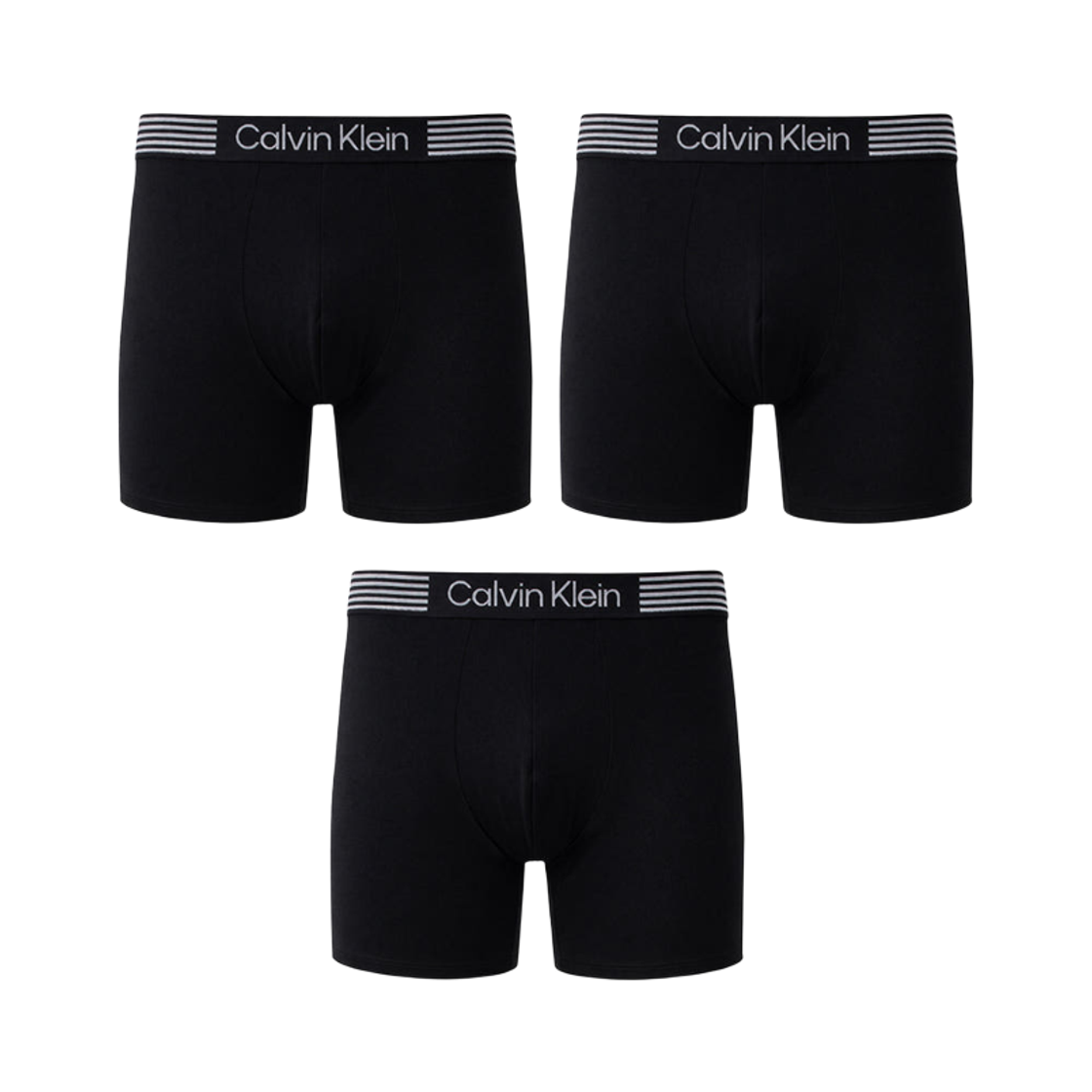 NP2691O001 Calvin Klein Microfiber 3-pack Boxer Briefs Black