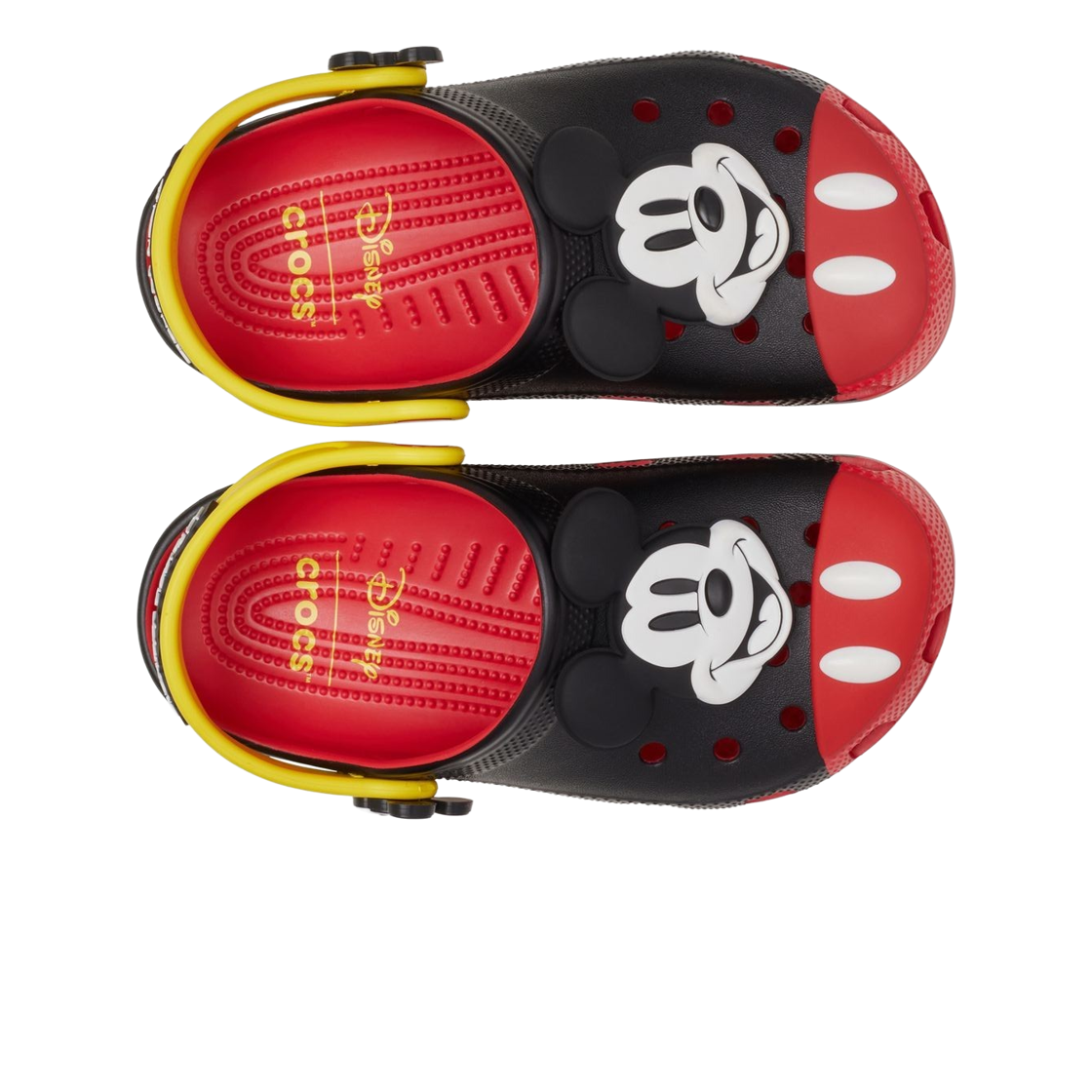 (키즈) 크록스 x 디즈니 미키 마우스 클래식 클로그 멀티컬러((Kids) Crocs x Disney Mickey Mouse Classic Clog Multicolor) - 2