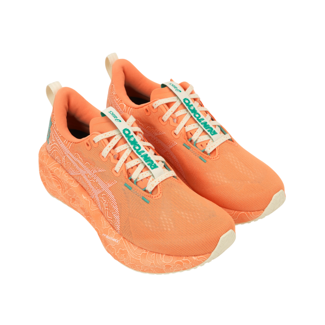 아식스 노바블라스트 5 도쿄 선 피치 화이트(Asics Novablast 5 Tokyo Sun Peach White) - 4