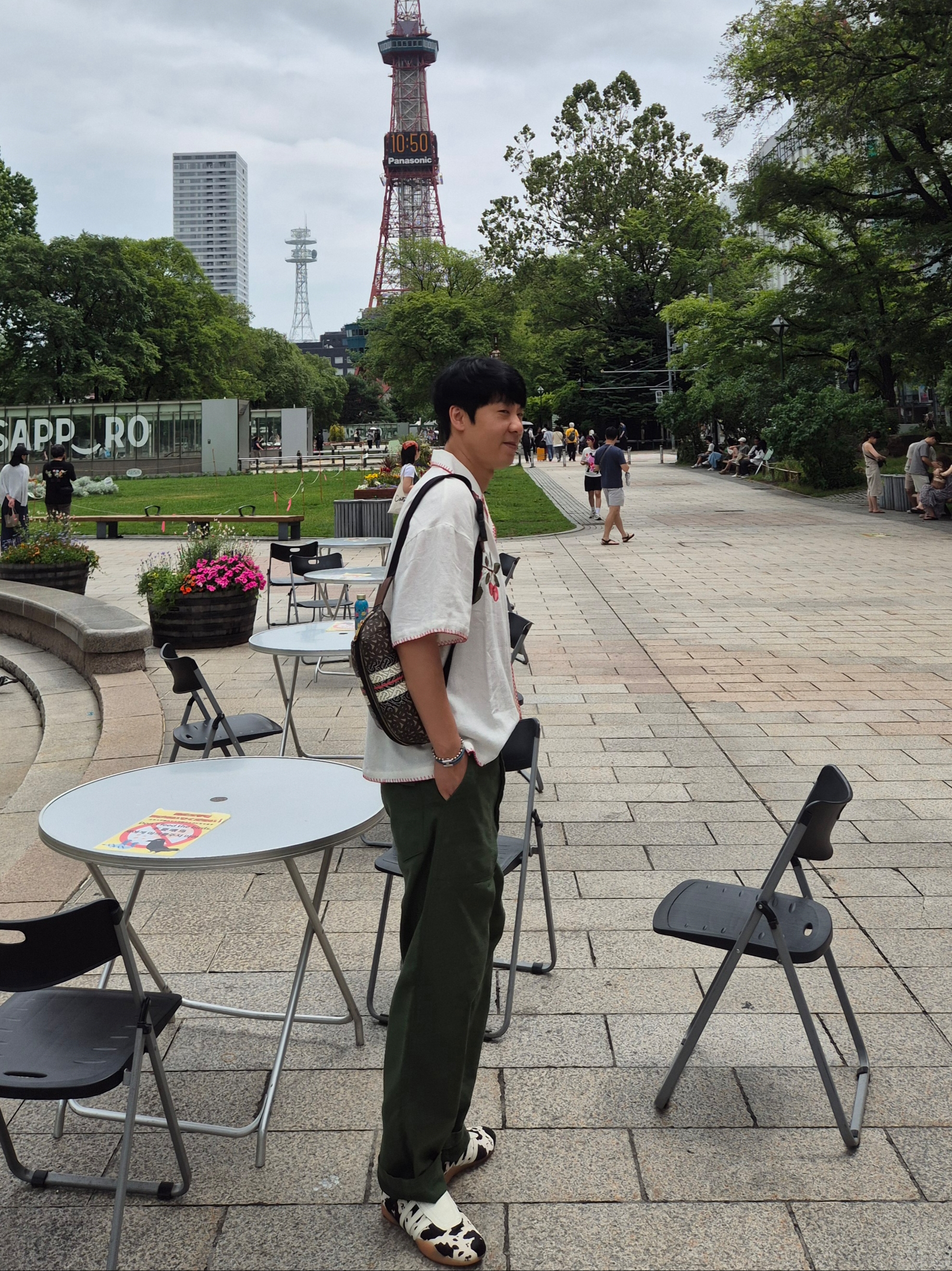 Orslow 5002 US Army Fatigue Pants Green, (W) Orslow 5002Z US Army Fatigue Short Length Pants Green 착용 스타일 - 2