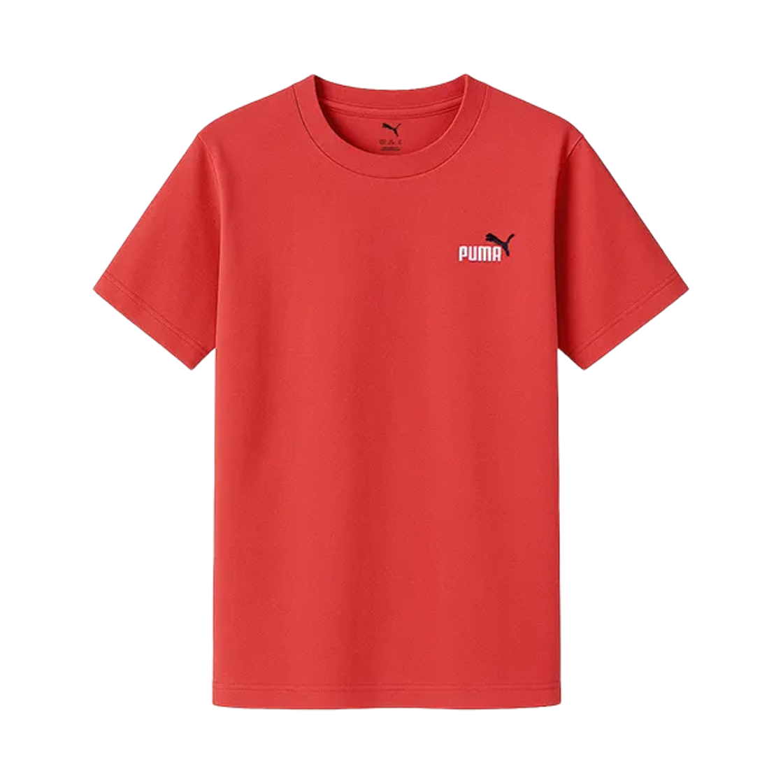 685779-15 (Kids) Puma Essentials Small No.1 Logo T-Shirt Red Fire