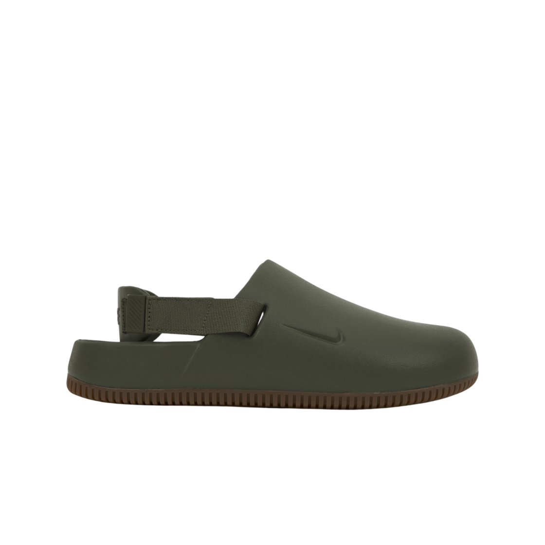 FD5131-202 Nike Calm Mule Medium Olive Gum Medium Brown