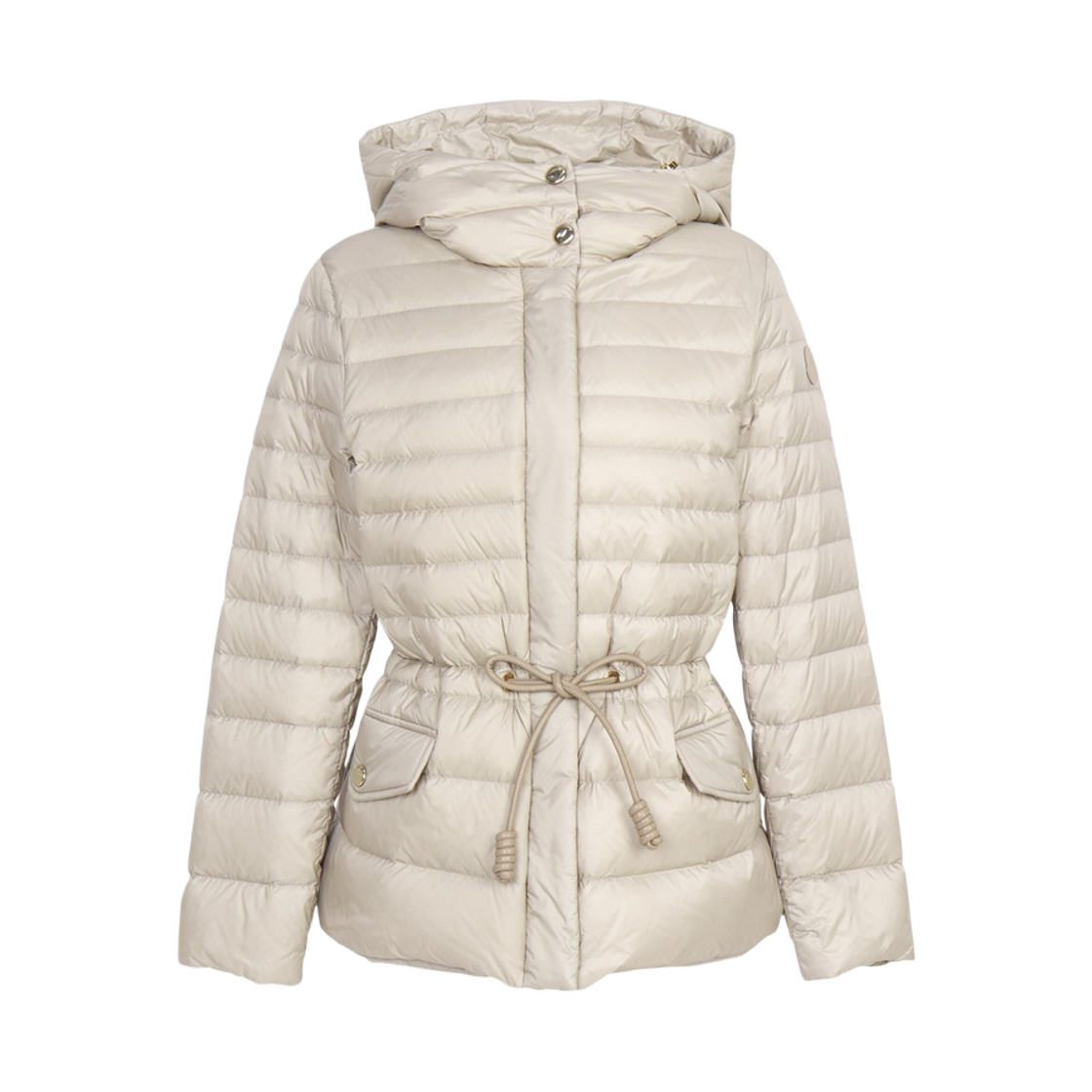 L2-093-1A00157-597YF-268 (W) Moncler Raies Hooded Short Down Jacket Light Beige - 26FW