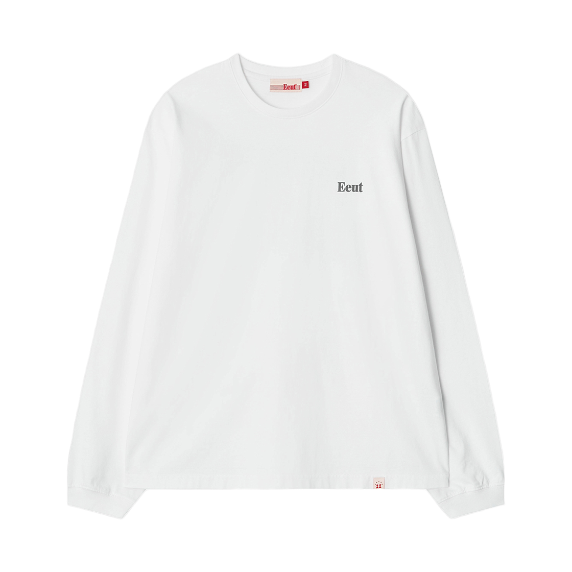 EEA1TS01WH EEUT Pigment Dyed Long Sleeve White