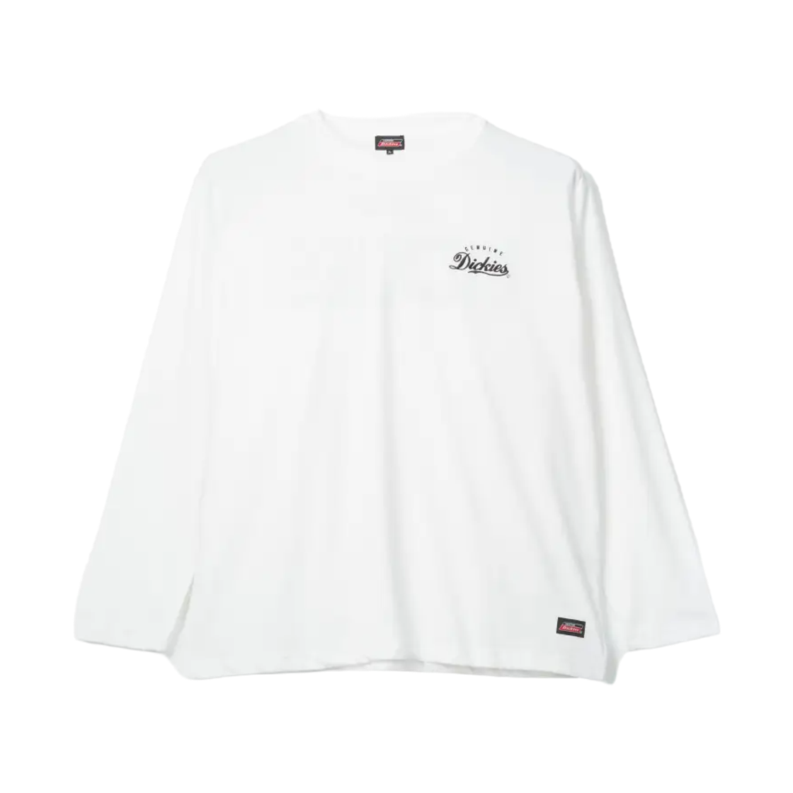 제뉴인 디키즈 백 로고 프린트 롱슬리브 티셔츠 화이트(Genuine Dickies Back Logo Print Long Sleeve T-Shirt White) - 2