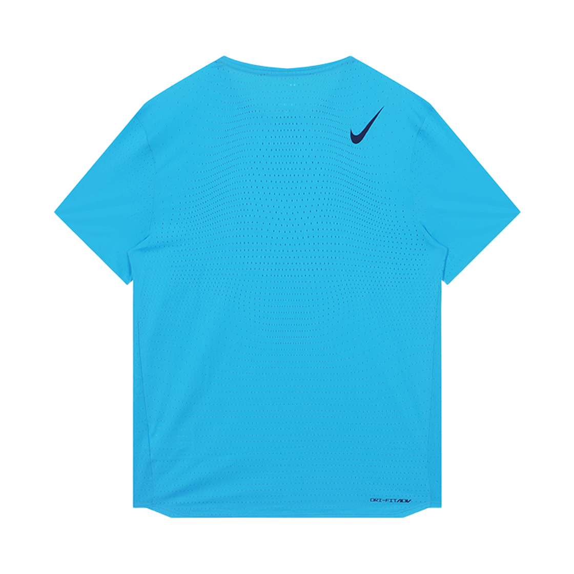 나이키 에어로스위프트 드라이핏 ADV 숏슬리브 러닝 탑 라이트 커런트 블루 블랙 - 아시아(Nike Aeroswift Dri-Fit ADV Short Sleeve Running Top Light Current Blue Black - Asia) - 2