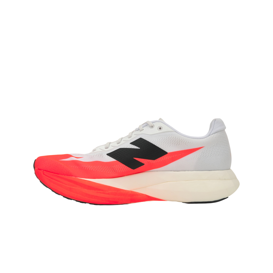 뉴발란스 퓨어셀 SC 엘리트 v5 얼젠트 레드 화이트 블랙 - 2E 와이드(New Balance FuelCell SC Elite v5 Urgent Red White Black - 2E Wide) - 3