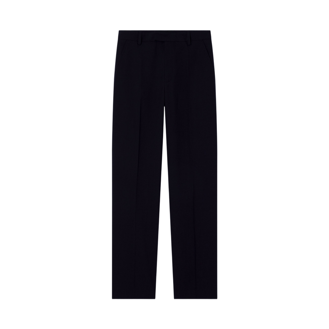 COHKX-F08514-IAK (W) A.P.C. Navy Blue Tailored Trousers Dark Navy