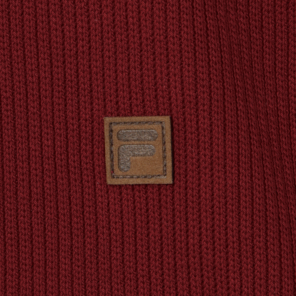 [6% 적립] 휠라 1911 여성 니트트랙 집업 다크 레드([6% 적립] FILA 1911 Women knit Track Zip-Up Dark Red) - 5