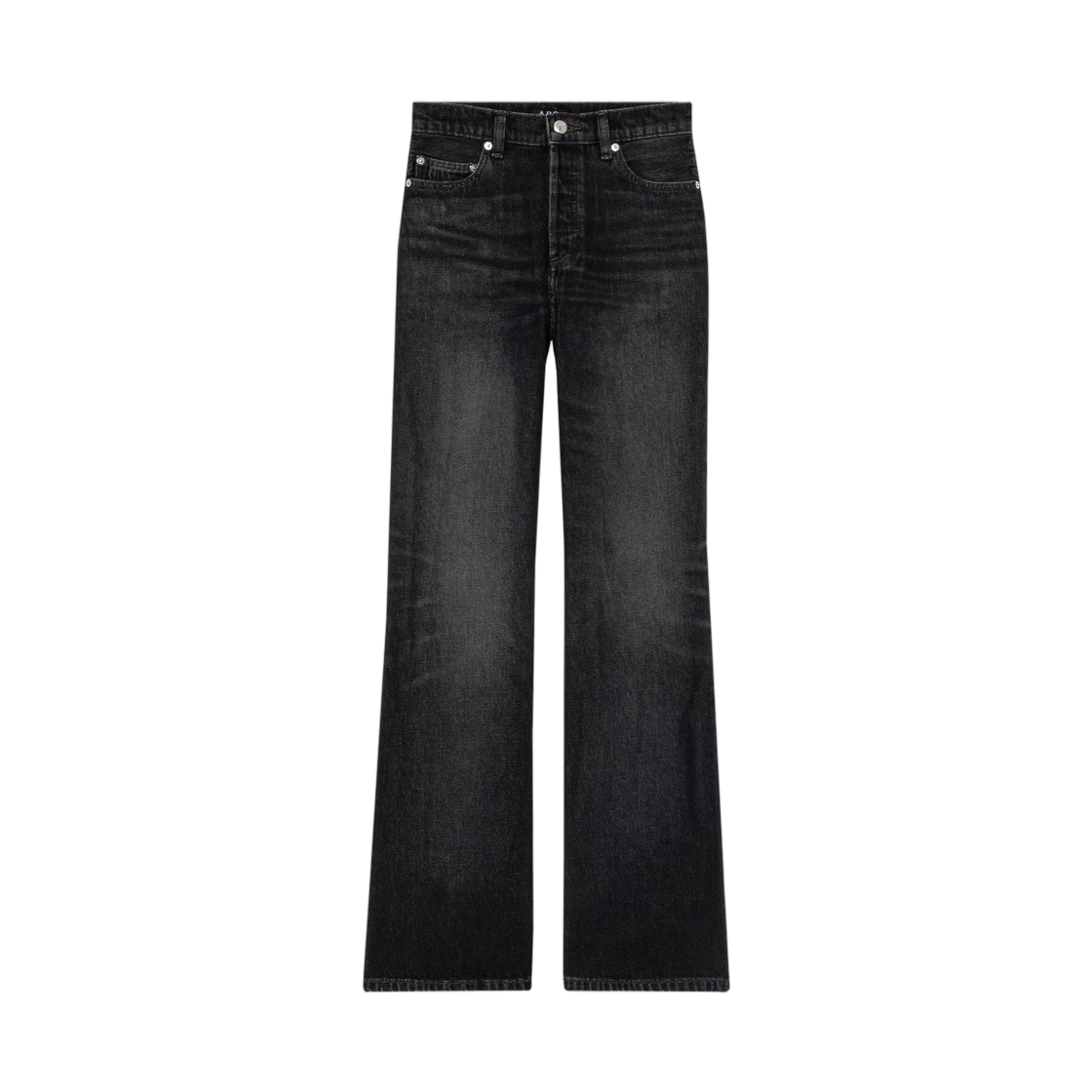 (W) 아페쎄 로미 진 포우 누아((W) A.P.C. Romy Jeans Faux Noir)