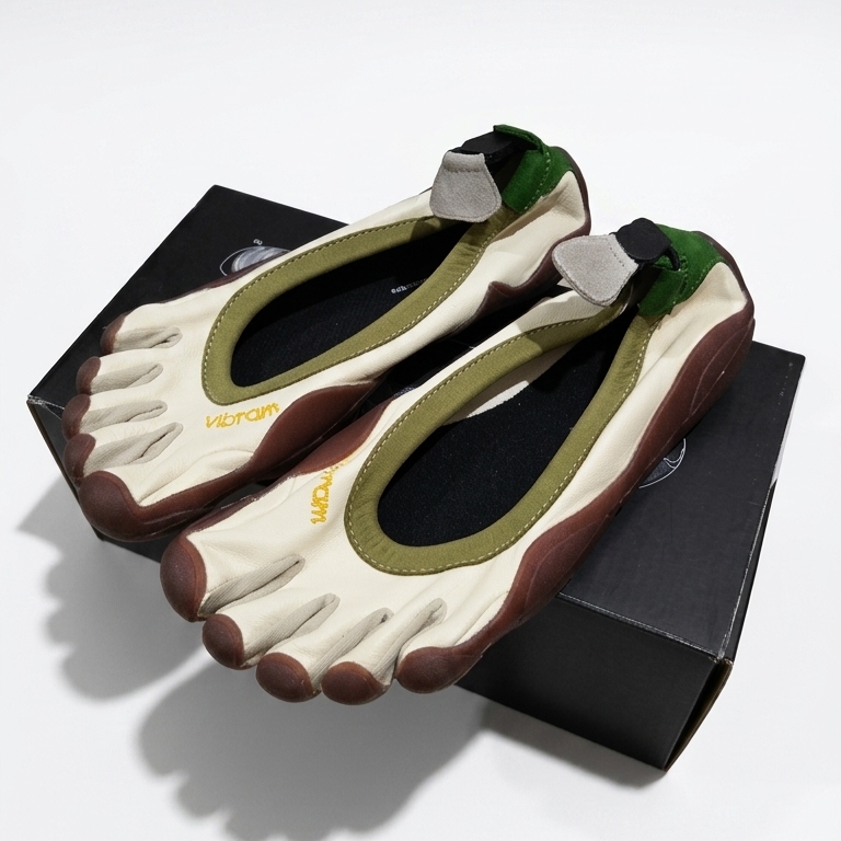 (W) Vibram Fivefingers Classic Evo Butter Earth Red 착용 스타일