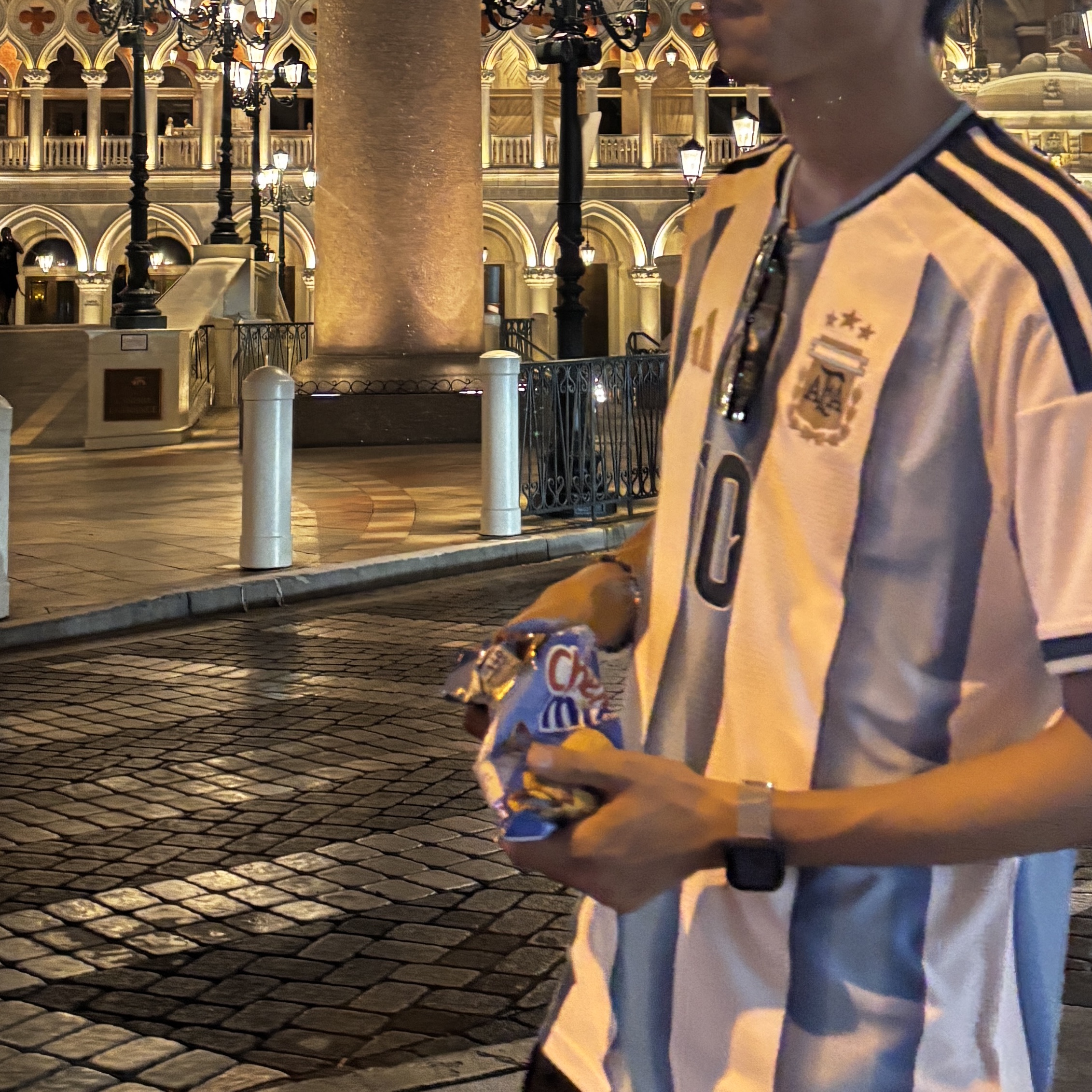 Adidas Argentina 2026 Home Authentic Jersey White Icey Blue - KR Sizing (Non Marking Ver.) 착용 스타일