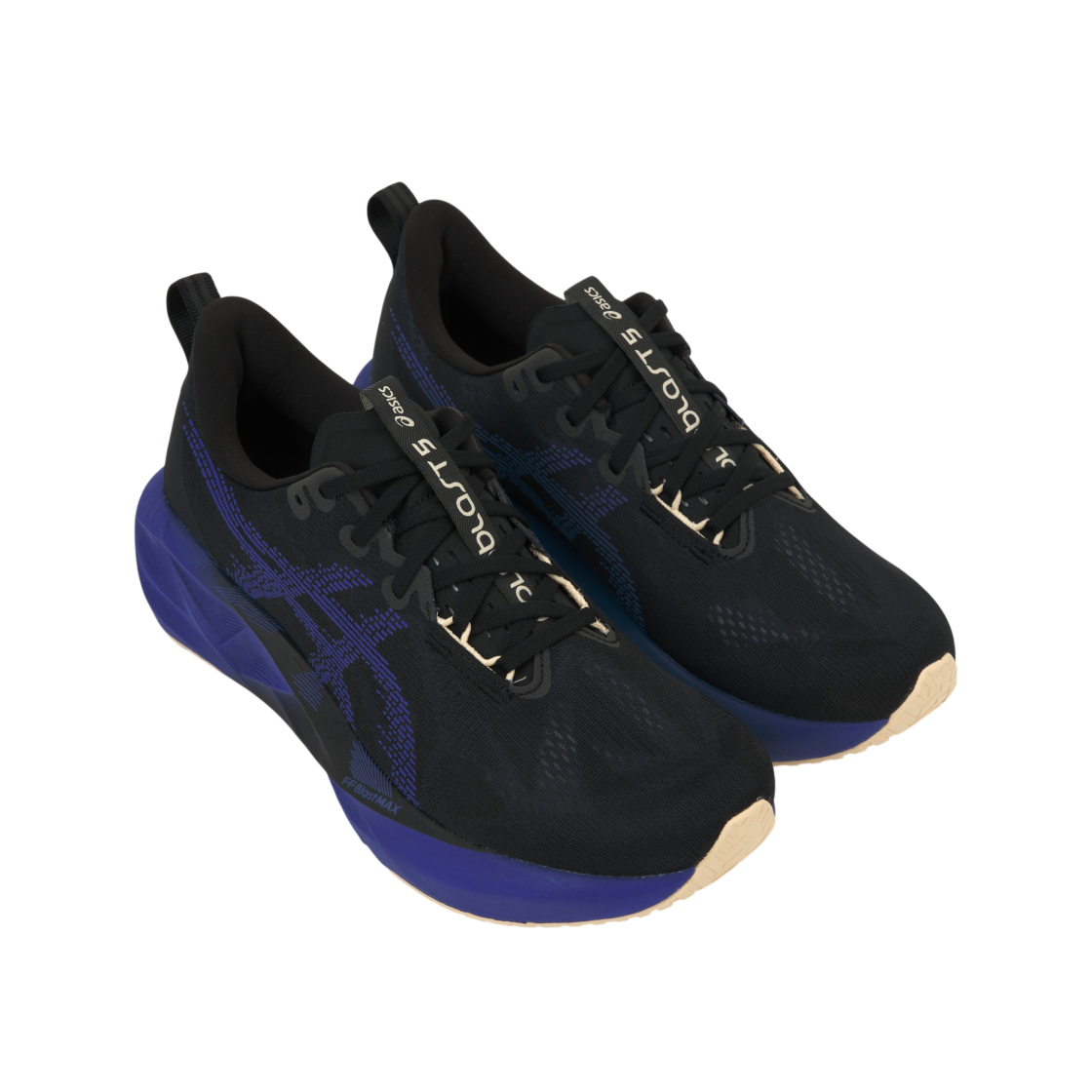 아식스 노바블라스트 5 블랙 코발트 버스트(Asics Novablast 5 Black Cobalt Burst) - 4